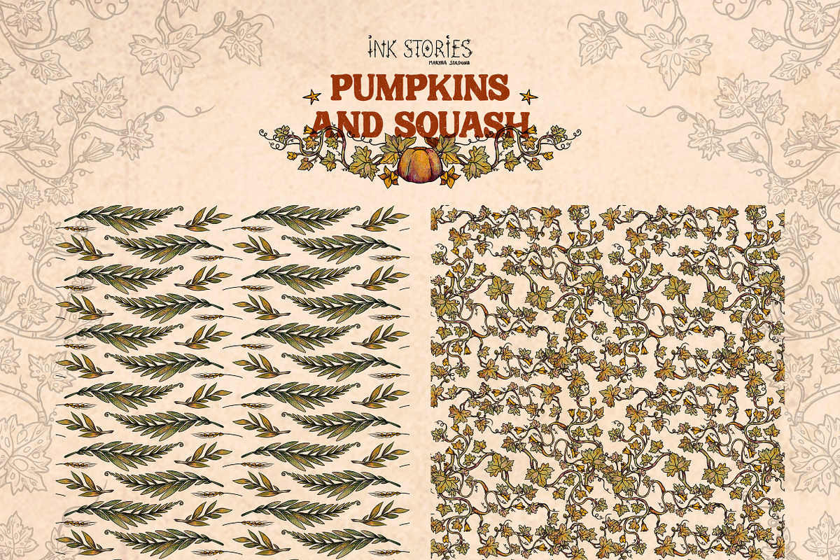 Pumpkins and Squash, a Seasonal Illustration by Ink Stories (Photo 19 of 20)