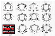Vintage Royal Coat of Arms Emblem, a Graphic by jahid234 (Thumbnail 1 of 11)