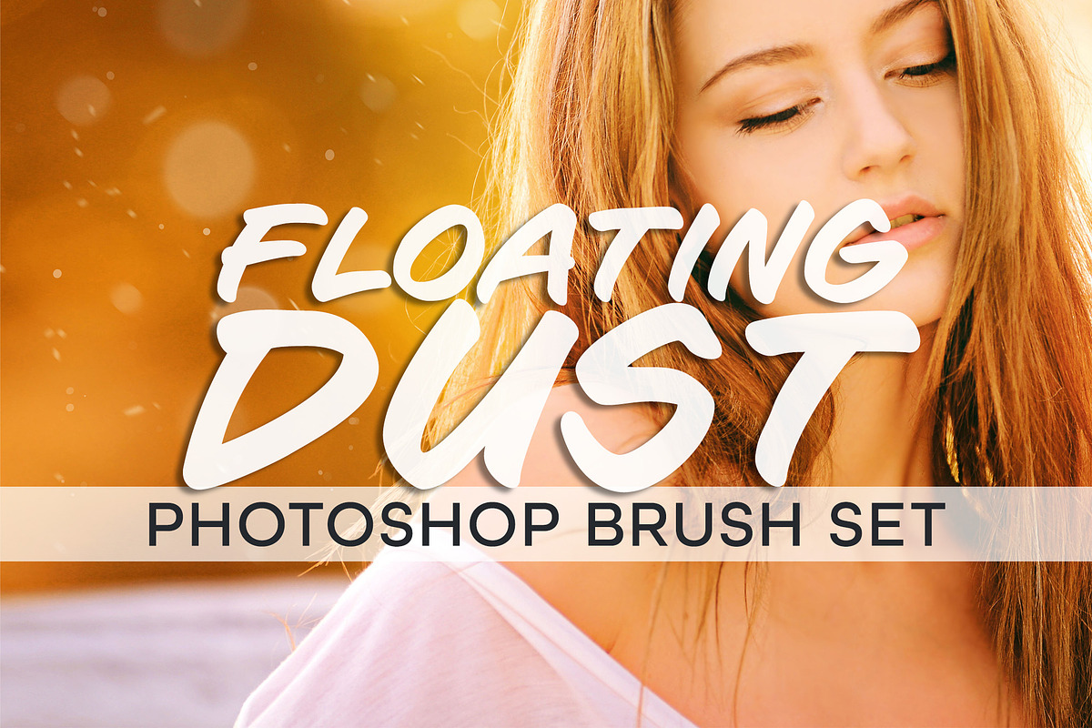 23 Floating Dust Photoshop Brush Set, a Brush Add-On by Click Click Studio (Photo 1 of 10)