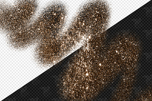 Bronze Pixie Dust Overlays