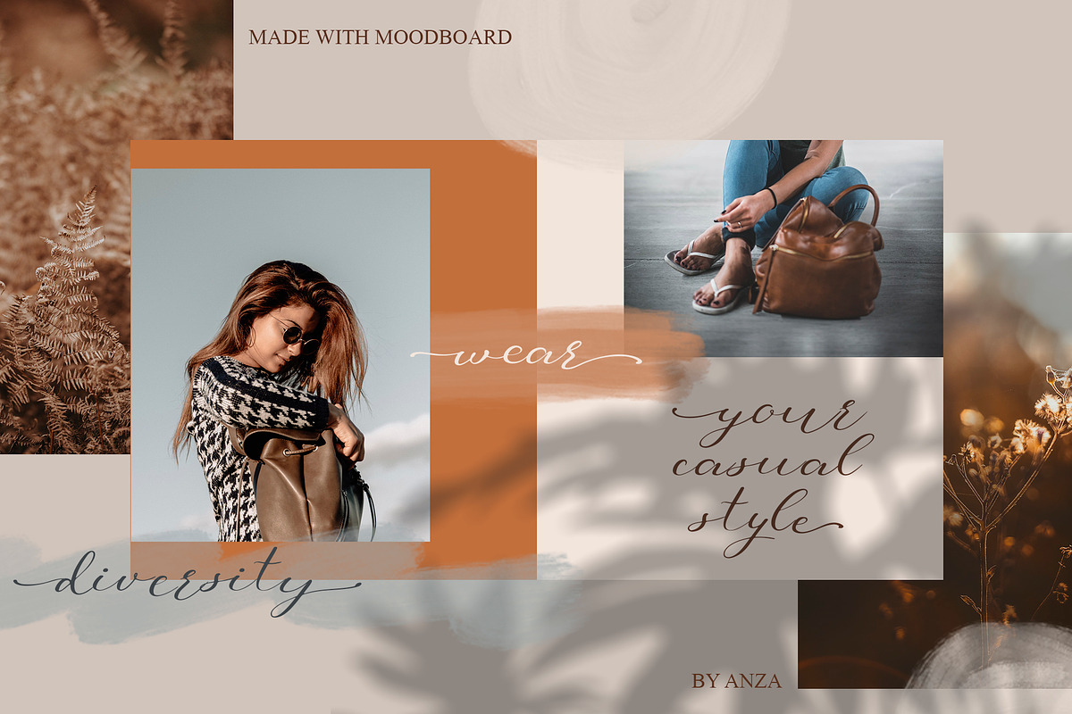 Mood Board script font, a Serif Font by Anna Zakharchenko (Photo 15 of 23)