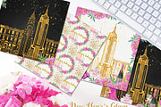 New Year's Glam Digital Paper, a Pattern Graphic by My Creative Atelier (Thumbnail 4 of 4)