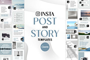 Instagram Template Post Story Zen, a Social Media Template by Keikoya (Thumbnail 1 of 13)