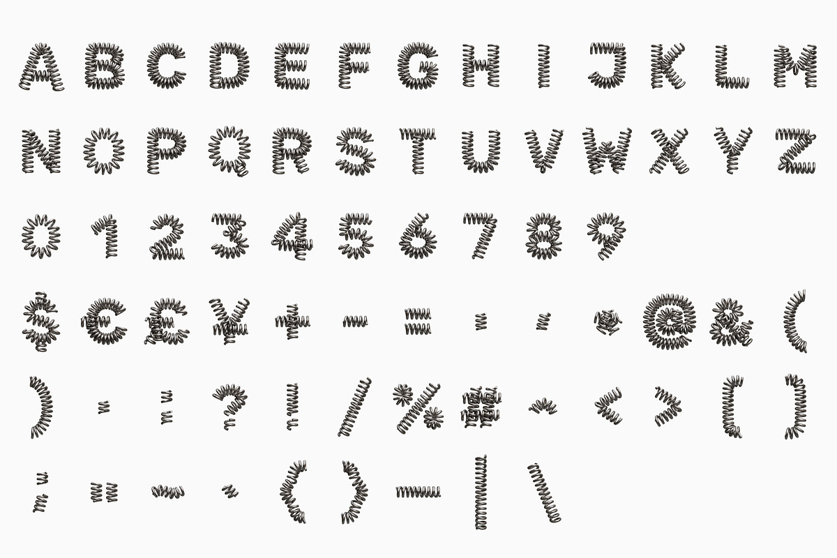 Helix Spring Font, a Sans Serif Font by itefan Studio (Photo 4 of 5)