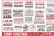 Hilarious Christmas SVG Bundle, an Object Graphic by BeeCraftR (Thumbnail 1 of 12)