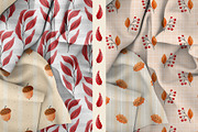 Autumn Leaves Watercolor vector set, a Pattern Graphic by alia.kurianova (Thumbnail 5 of 9)
