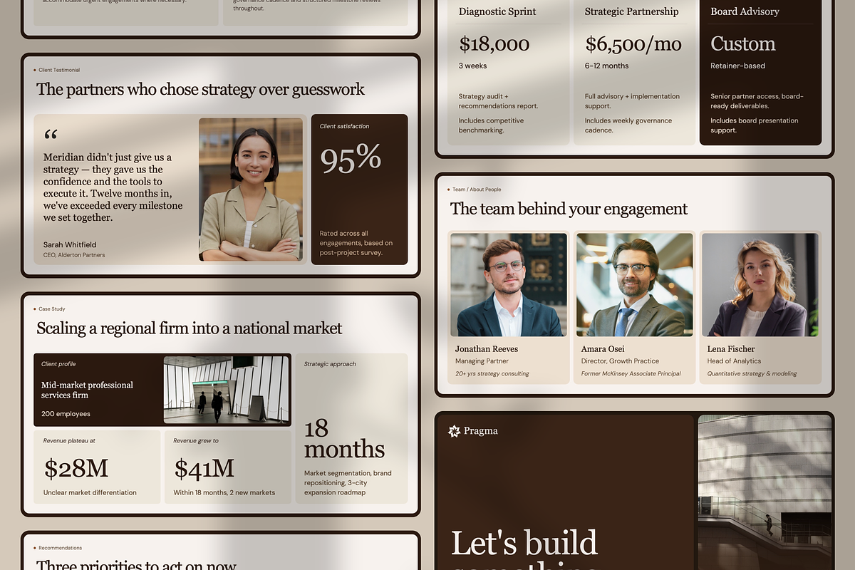 Pragma Consultant Deck Google Slides, a Presentation Template by PaperSlides (Photo 4 of 7)
