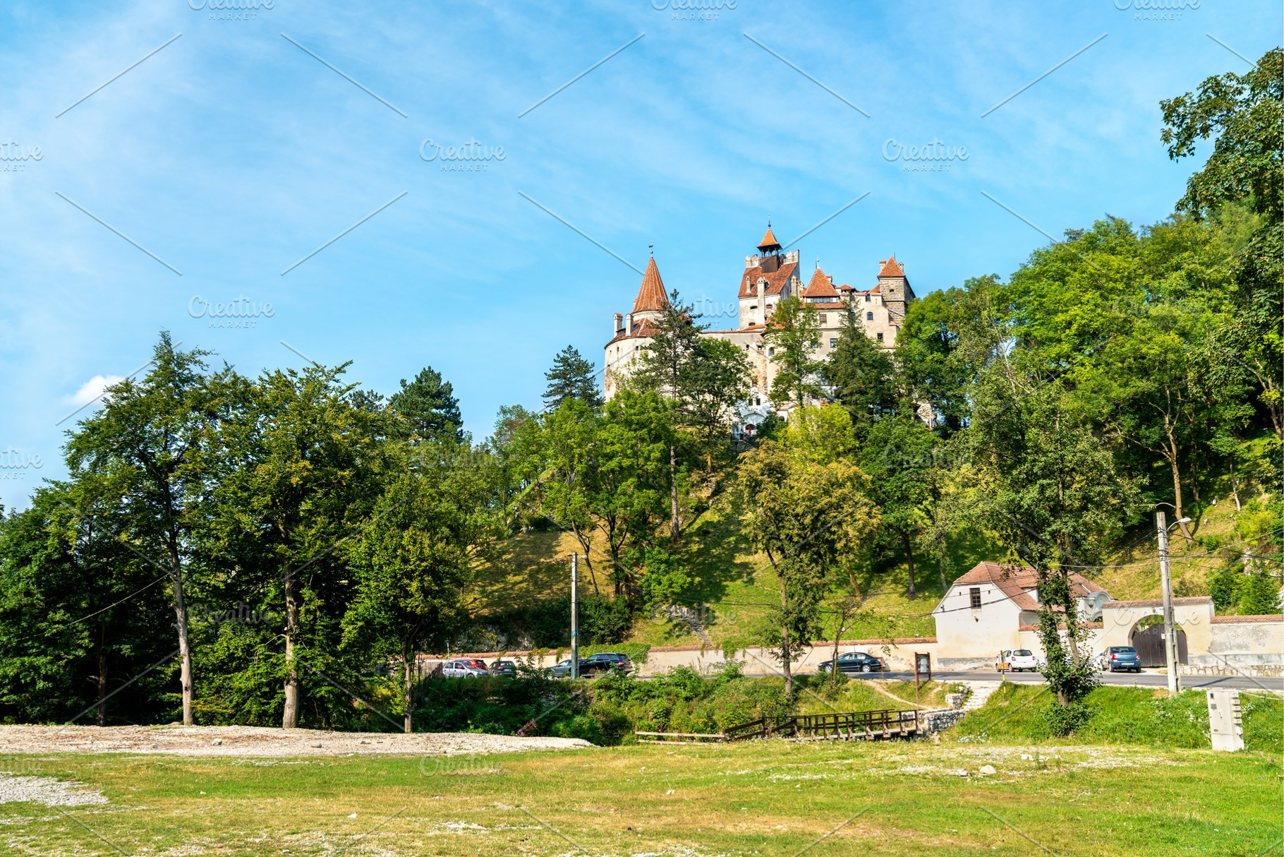 Bran castle famous for the dracula stock photo containing bran and dracula, an Architecture Photo by Leonid Andronov