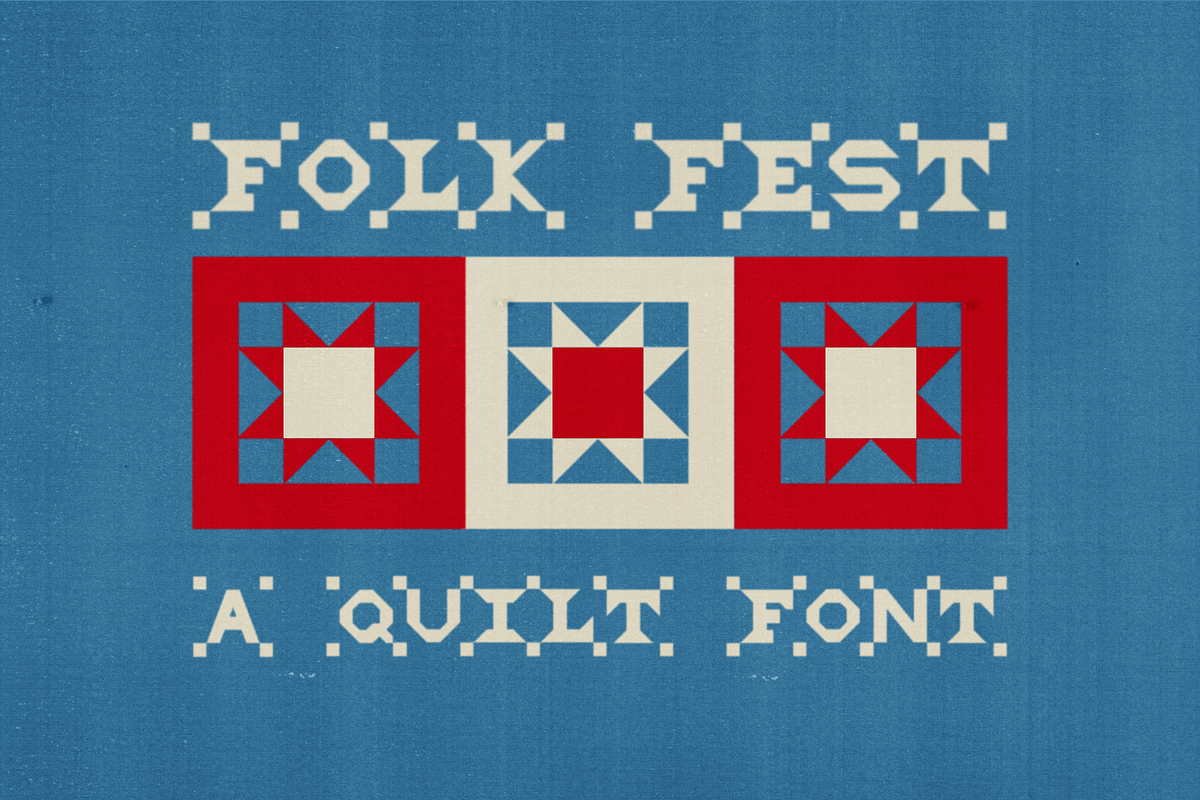 Folk Fest - Hand Crafted Font, a Sans Serif Font by Madeline ODonoghue Design (Photo 7 of 8)