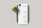 Wedding Menu Mockup, an Advertising Mockup by swsi-studio (Thumbnail 3 of 5)