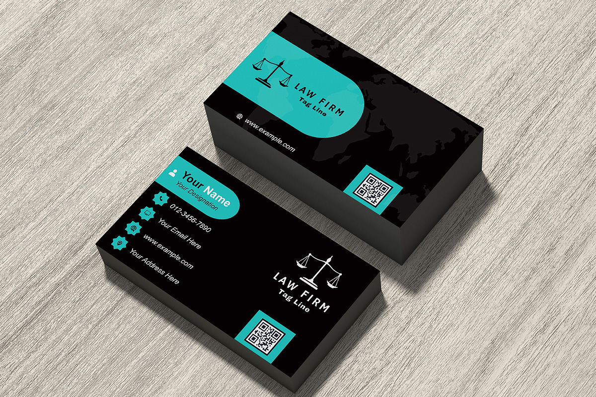 Real Estate Lawyer Card PSD preview 6