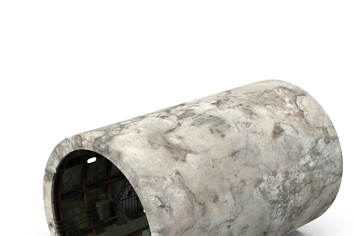 Subway tunnel T, an Environmental 3D Model by AndrewWhite (Photo 8 of 20)