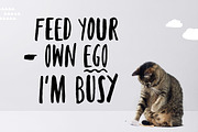 Cat In My Head, a Font by funderful (Thumbnail 6 of 10)