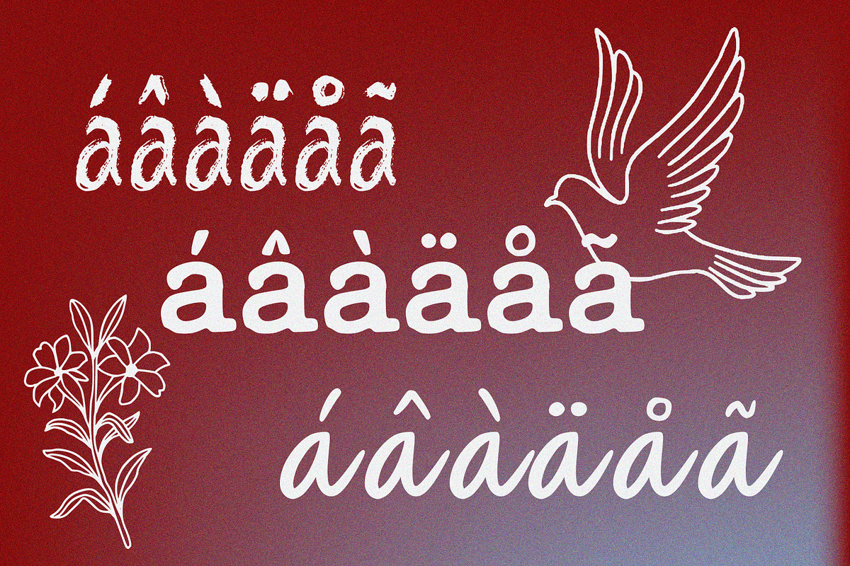 Whimsical Handwritten serif Fonts, a Handwritten Font by MaxArt Foundry (Photo 9 of 13)