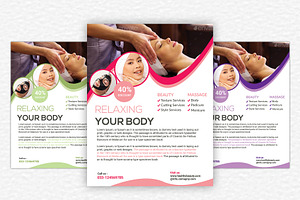 Beauty Spa Flyer Template