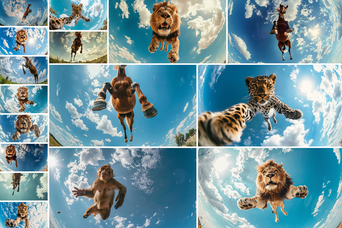 65 Jumping animals, an Animal Photo by Handmadefont (Photo 6 of 13)