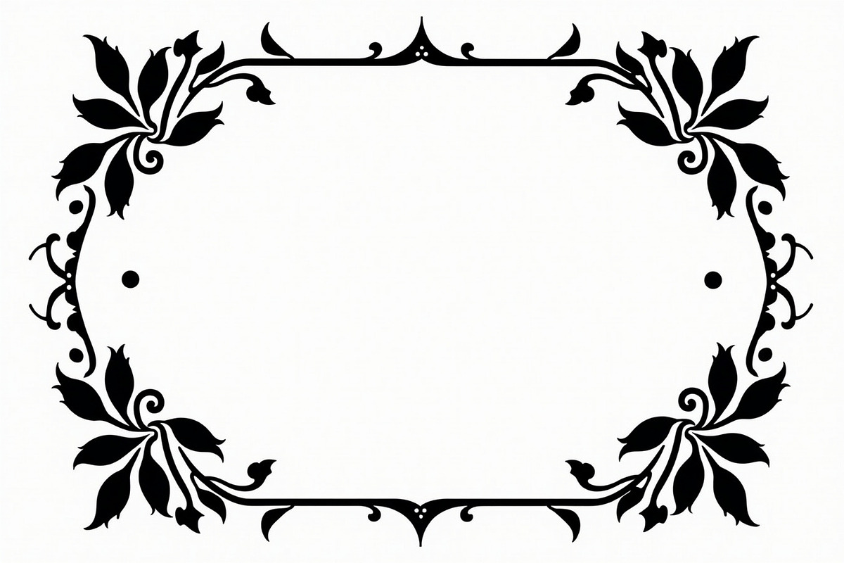 Lotus Floral Frame Bundle Set, an Illustration by BIPLOB EXPERT (Photo 5 of 9)