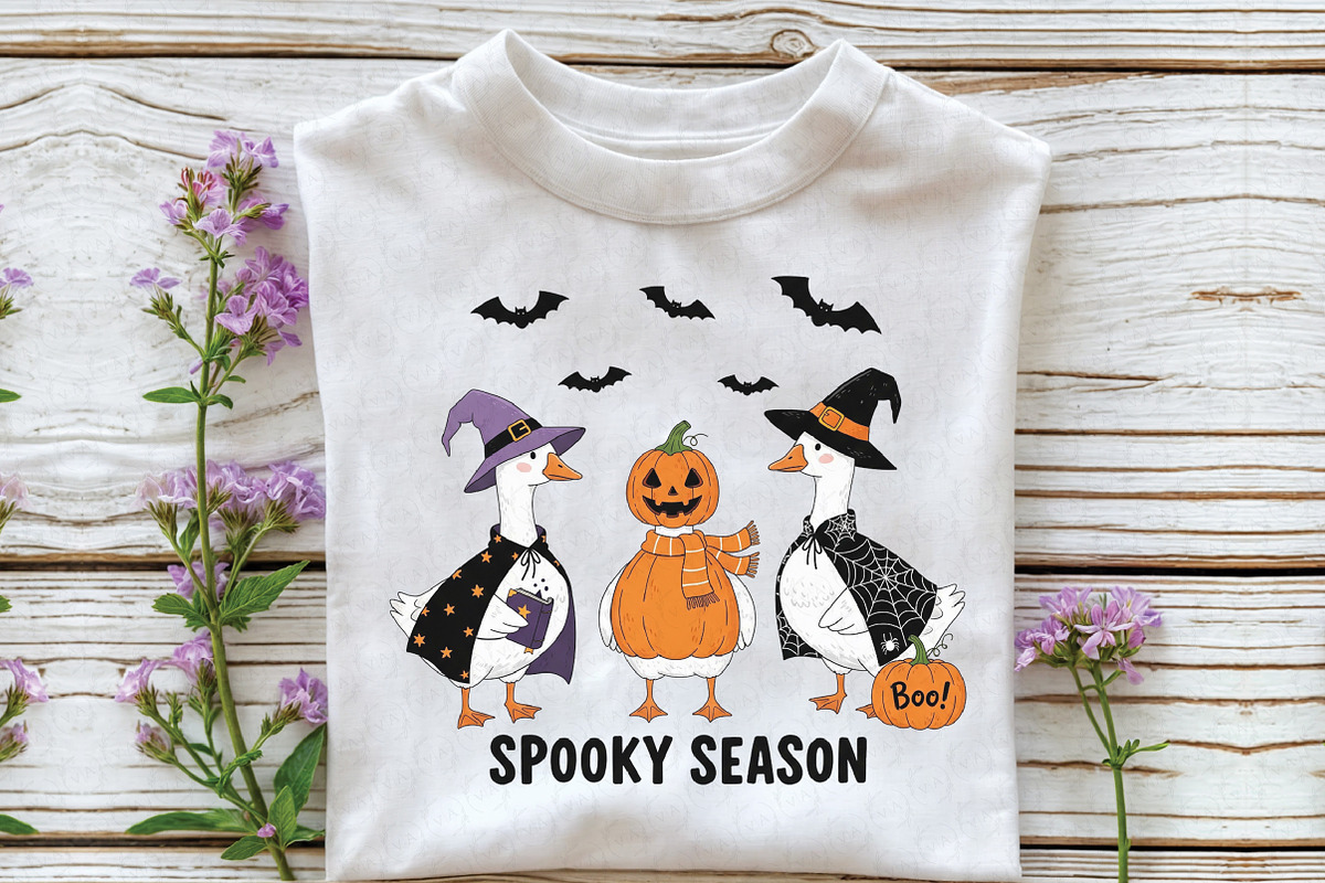 Goose Halloween-Goose Halloween, an Illustration by Craft Nest (Photo 4 of 6)