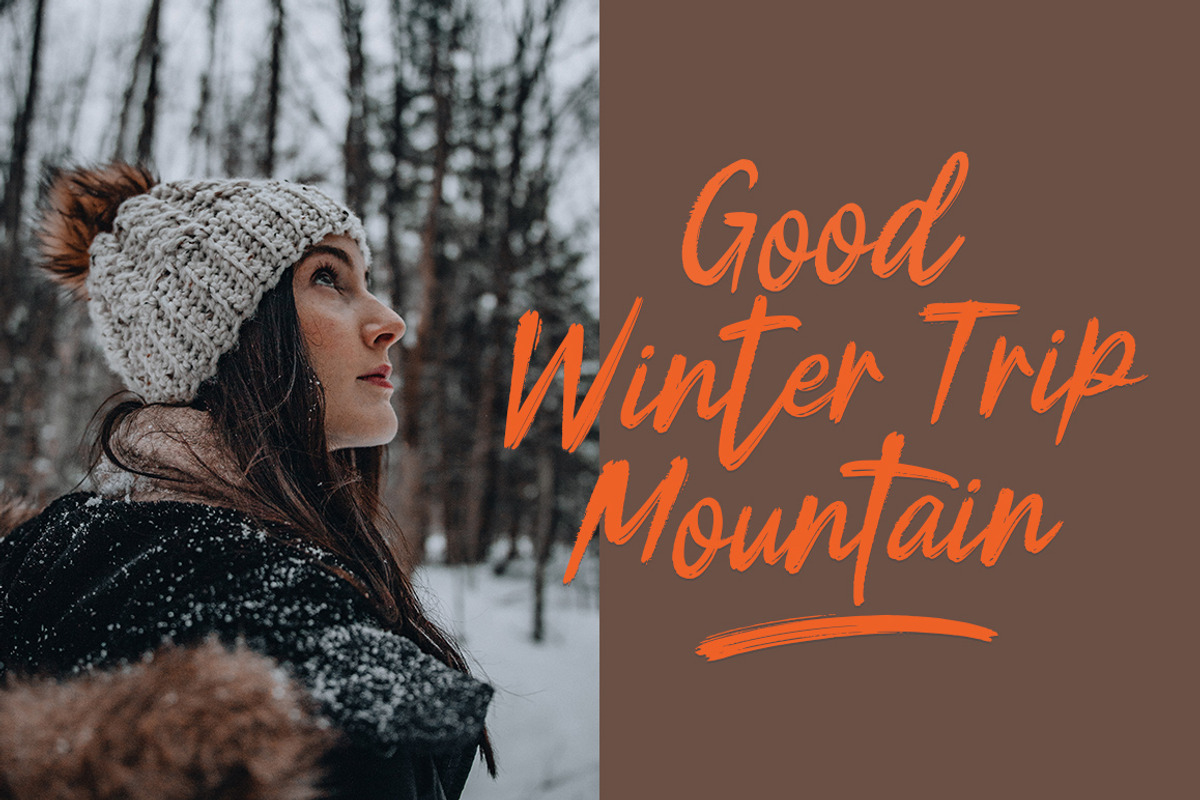 Marthoni Brush, a Script Font by Stripes Studio (Photo 6 of 6)