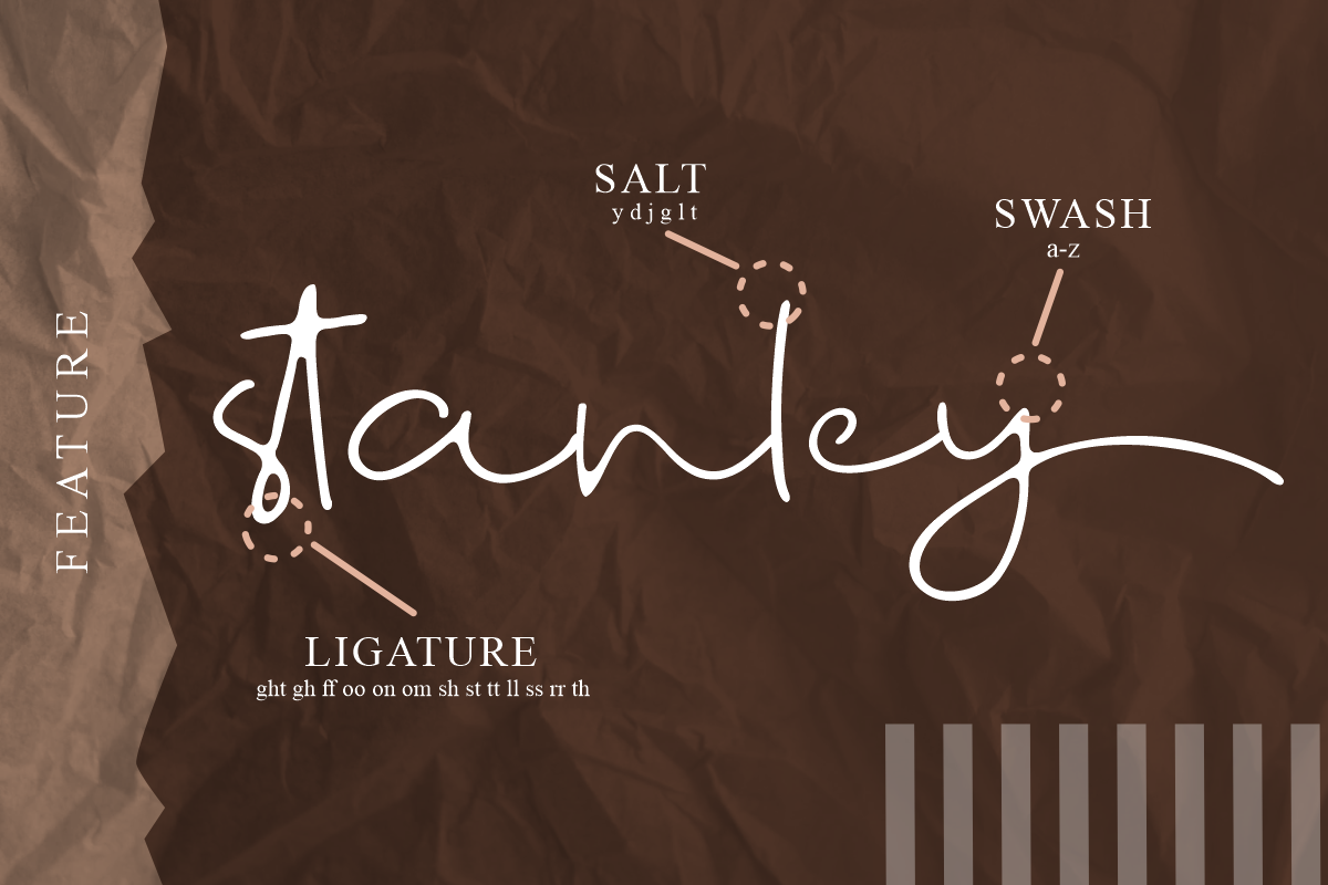 Fostone Natural Signature, a Script Font by Glyphstyle (Photo 3 of 12)