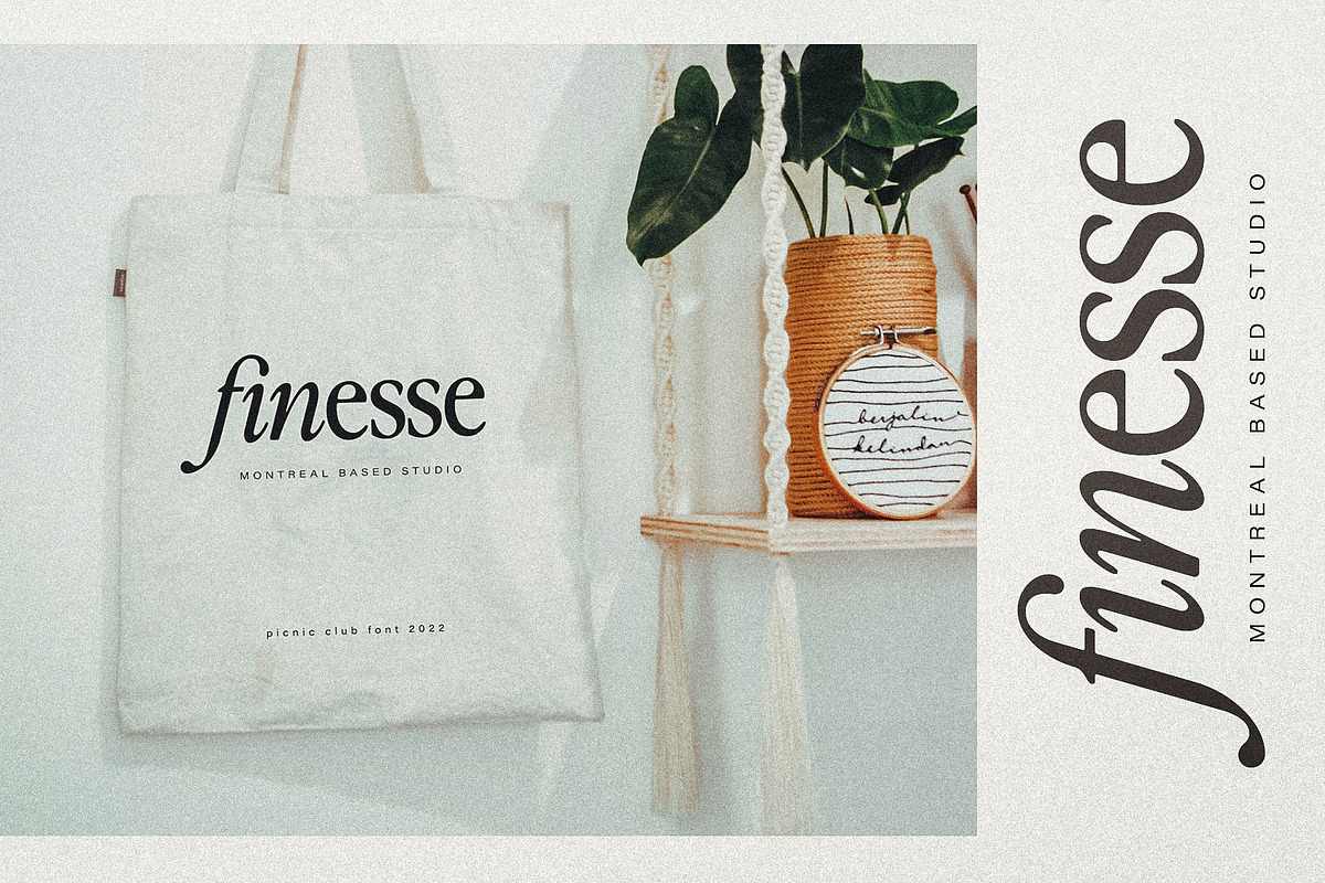 The Picnic Club - Nostalgic Serif, a Serif Font by Ivan Rosenberg (Photo 11 of 19)