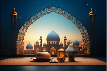 Festive Ramadan day mockup, a Holiday Photo by Ylivdesign