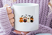 Funny Highland Cow Halloween PNG, an Illustration by Daily.Designs (Thumbnail 5 of 5)