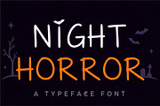 Night Horror - Handwritten Font, a Sans Serif Font by Limited.studio (Thumbnail 1 of 6)