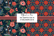 Boho Pattern Bundle - Indian Chintz, a Pattern Graphic by RachelStudio (Thumbnail 4 of 10)