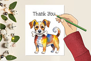 Quirky Dogs Sublimation Clipart, an Illustration by Creative Art (Thumbnail 5 of 10)