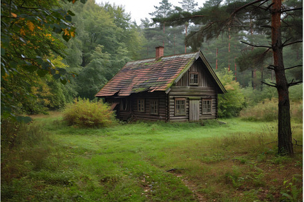 Decrepit Abandoned wooden house, an Architecture Photo by Ylivdesign
