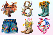 Retro Cowgirl Summer PNG, a Graphic by CitraGraphics (Thumbnail 3 of 4)