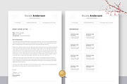 Word Resume & Cover Letter Template, a Resume Template by UpSolution (Thumbnail 3 of 5)