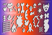 3D Pixel Love Vector Clipart, an Object Graphic by angelainthefields (Thumbnail 5 of 10)