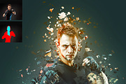 Paper Cut Dispersion PS Action, an Action Add-On by MRI STUDIO (Thumbnail 7 of 22)