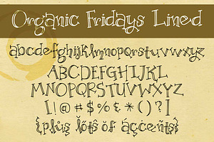 Organic Fridays Lined