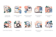 100 IT business vector illustrations, a Templates & Theme by Visual Generation (Thumbnail 13 of 13)