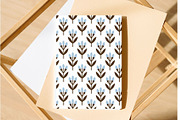 Dusty Blue and Brown Patterns, a Pattern Graphic by Pattern Whimsy (Thumbnail 7 of 11)