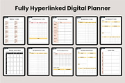 2025 Digital Teacher Planner Canva, a Stationery Template by Designmela01 (Thumbnail 2 of 10)