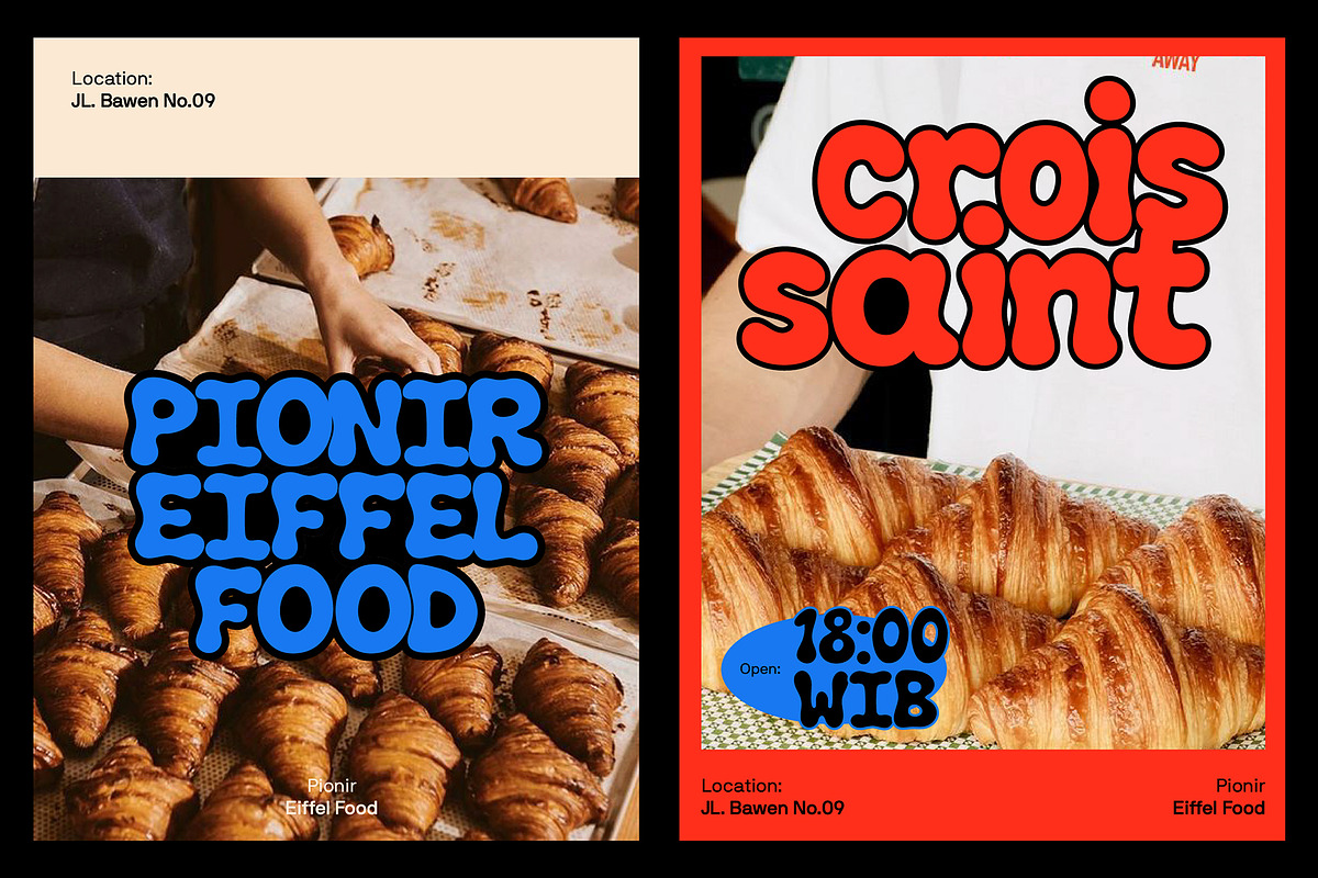 Slowley Font | Retro Bubble Font, a Handwritten Font by Koplexs Studio (Photo 3 of 13)
