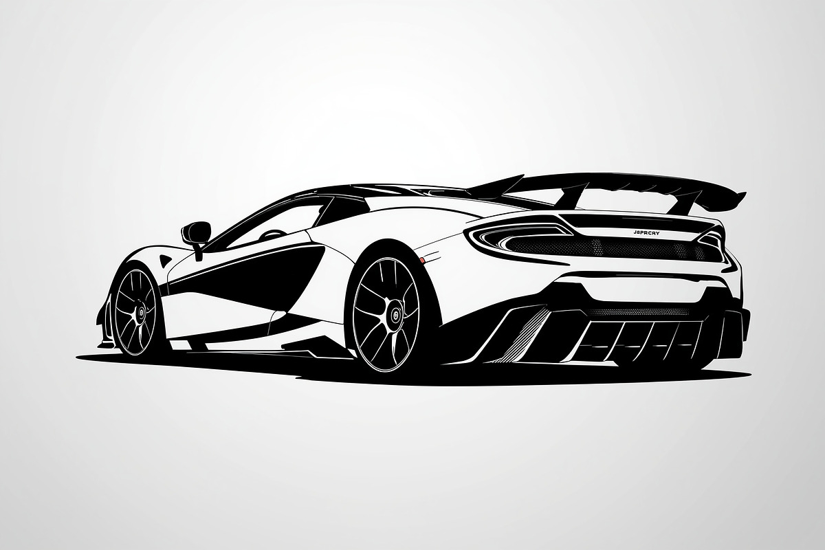 Sports Car Vector Bundle, an Illustration by jahid234 (Photo 4 of 9)