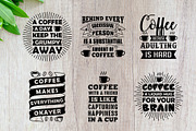 Coffee Quotes V9 SVG DXF PNG EPS, an Illustration by Tosca Digital (Thumbnail 5 of 5)