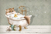 Introverted cat, an Illustration by Mimomy (Thumbnail 5 of 6)
