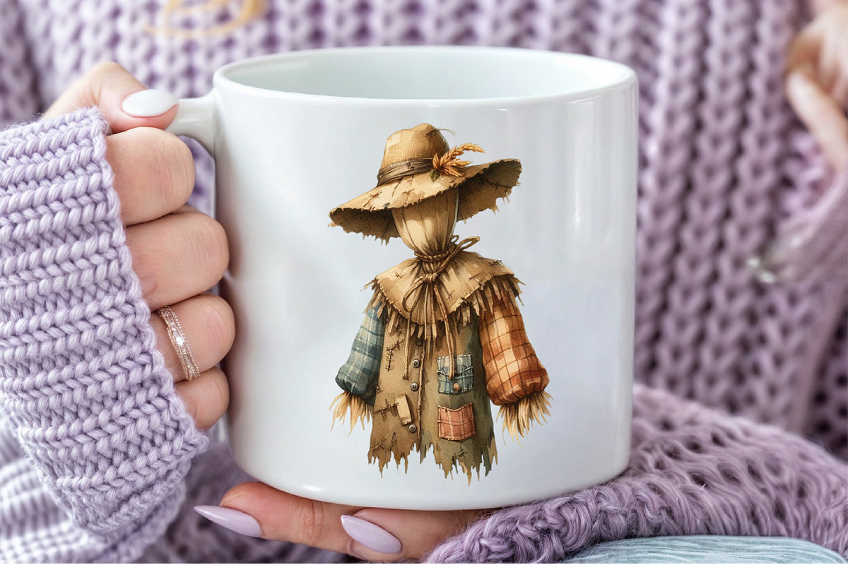 Sepia Autumn Farm Clipart, an Illustration by Pixels.Craft (Photo 4 of 7)