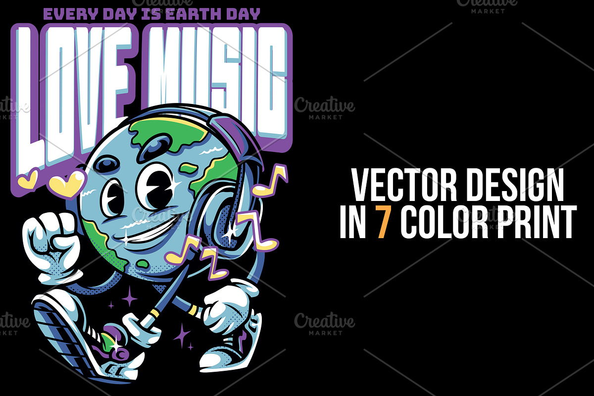 Love Music Illustration, a Seasonal Illustration by badsyxn (Photo 2 of 5)