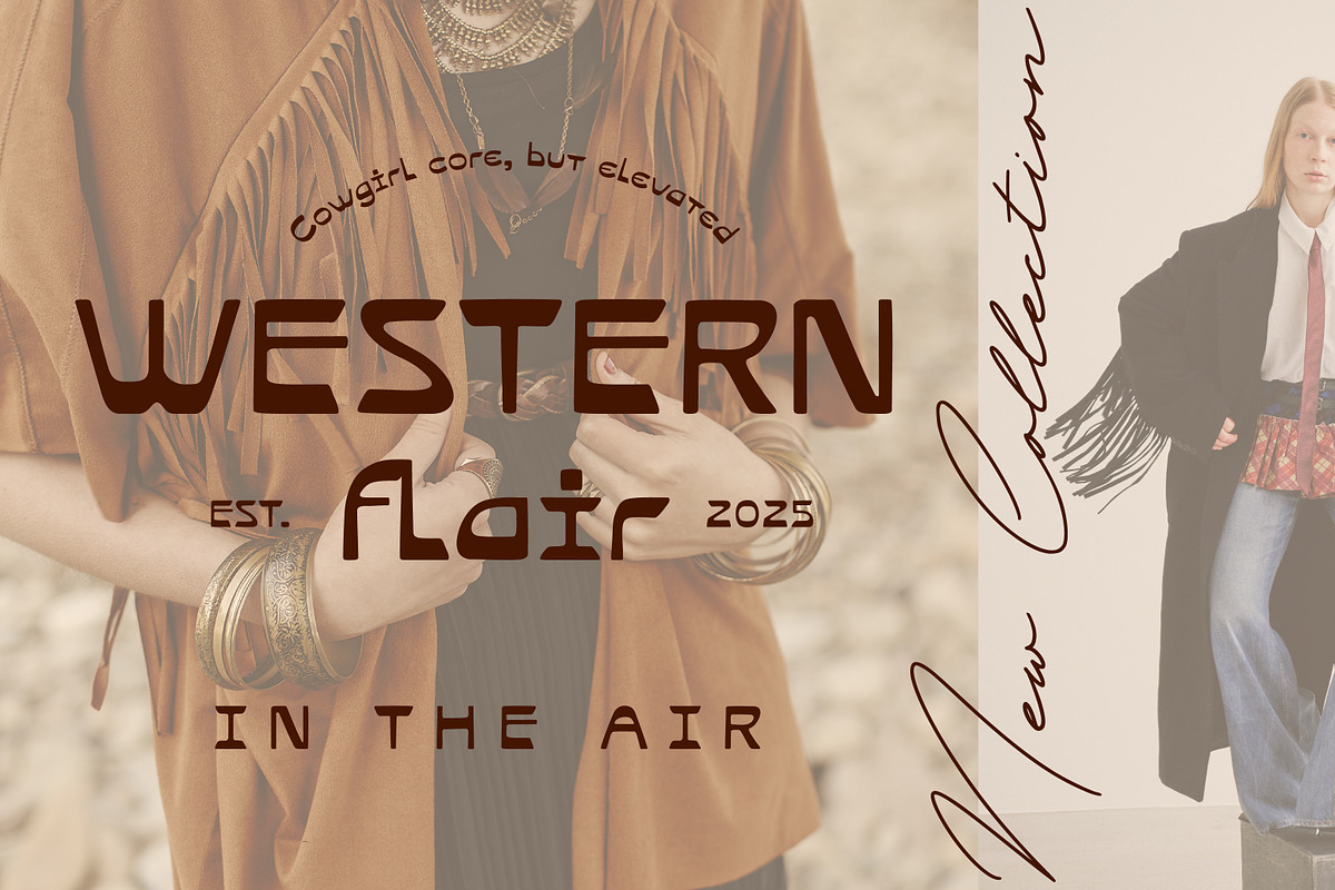 Mesanoia Western Boho Nostalgic Sans, a Sans Serif Font by Struvictory.art (Photo 6 of 8)