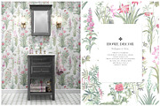 Jardin Silencieux, Watercolor Fleurs, a Pattern Graphic by TSTUDIO (Thumbnail 14 of 14)