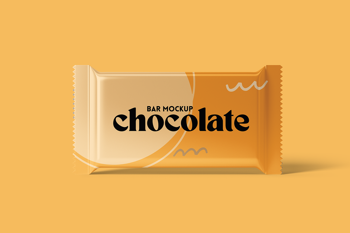 Chocolate Bar Packaging Mockup, a Packaging Mockup by Xtrahive