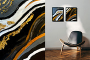 Liquid gold - abstract backgrounds, a Texture Graphic by harmonia_green_art (Thumbnail 8 of 9)
