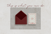 Greeting Card Mockup A7 . Moody Wine, a Product Mockup by tomodachi studio (Thumbnail 3 of 7)
